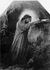 Paul Delaroche Canvas Paintings - Christ on the Mount of Olives